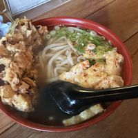 Tempura udon  at Obon Shokudo in Portland