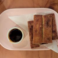 Lobster Mushroom Bo-Gyoza at Obon Shokudo in Portland