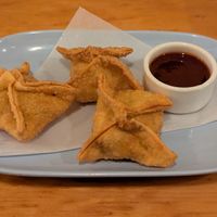 Lion's Mane Rangoon at Obon Shokudo in Portland