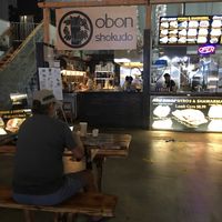 Store front at Obon Shokudo in Portland