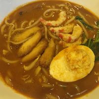 Prawn noodle, yum yum  at Happy Garden Vege Cafe - Damansara Perdana in Petaling Jaya