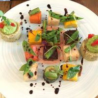 Beautiful presentation, but not so much flavor... at Sense Eat in Paris