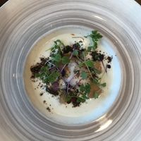 Egg for entree. So tasty! at Sense Eat in Paris