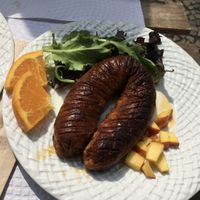 Vegan chorizo 🤪 at Veganeats Caffe in Lisbon