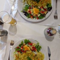 Dish of the day at Veganeats Caffe in Lisbon