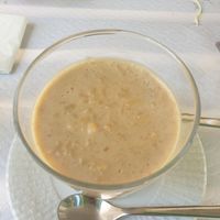 Arroz doce at Veganeats Caffe in Lisbon