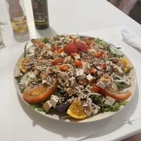 Smoked Tofu Salad  at Veganeats Caffe in Lisbon