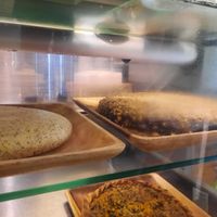 Cakes at Veganeats Caffe in Lisbon