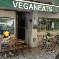  at Veganeats Caffe in Lisbon