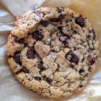 Chocolate cookie. at Veganeats Caffe in Lisbon