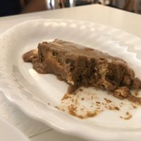 I nearly forgot to take a photo this frozen dessert was so good! at Veganeats Caffe in Lisbon