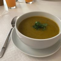 Soup of the day for 1,30€  at Veganeats Caffe in Lisbon