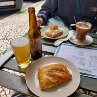 Folhado misto at Veganeats Caffe in Lisbon