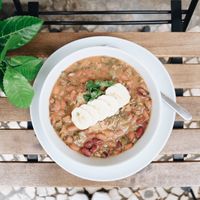 Dish of the day at Veganeats Caffe in Lisbon