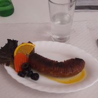 1/2 chorizo at Veganeats Caffe in Lisbon