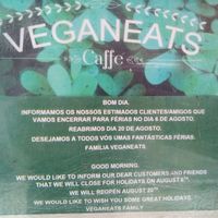 Reopening August 20, 2019 at Veganeats Caffe in Lisbon