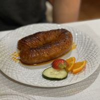 Chorizo  at Veganeats Caffe in Lisbon
