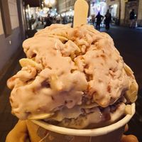 Banana and raspberry standard size 🤤  at N'Ice Cream Factory in Warsaw