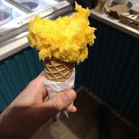 orange aperol 🍊 at N'Ice Cream Factory in Warsaw