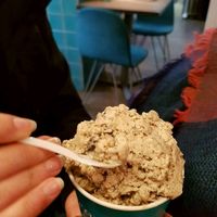 peanut butter oreo salted caramel at N'Ice Cream Factory in Warsaw