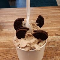 Caramel oreos ice cream at N'Ice Cream Factory in Warsaw