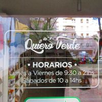 Hours of Operation at Quiero Verde in Cordoba