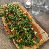 Artichoke pizza!  at Farmacy in West London