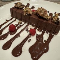 Raw Chocolate Tart  at Farmacy in West London
