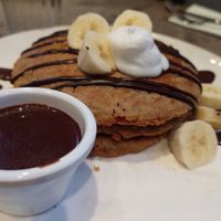 Chocolate pancake at Farmacy in West London