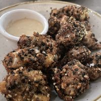 Popcorn cauliflower   at Farmacy in West London