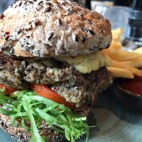 Mushroom Burger G/F at Round Bird in Lilydale