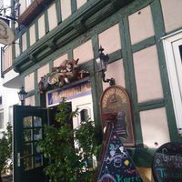 Outside at Kartoffelhaus in Eisenach