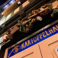 entrance at Kartoffelhaus in Eisenach