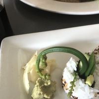 Vegan sushi roll with fiddlehead 💚 at Hilo Bay Cafe in Hilo