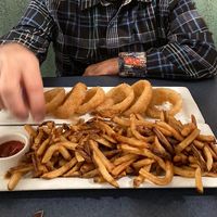Holy huge portion   at Hilo Bay Cafe in Hilo