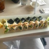 Vegan sushi at Hilo Bay Cafe in Hilo