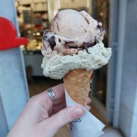 Cremino & pistachio 🌱 at Gelato Marco in Trieste