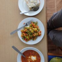 My lunch at Oneness-Heart-Kingdom in Volgograd