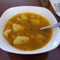 Soup at Brocolini in Latacunga