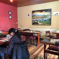 the restaurant at Brocolini in Latacunga