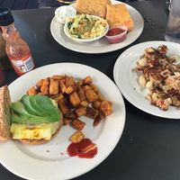 Breakfast  at Crazy Burger in Narragansett