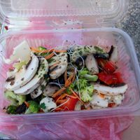 Rice Noodle Salad at Lime & Carrot in Belgrade