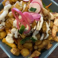 Vegan ‘kapsalon’  at Funky Jungle in Mechelen