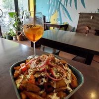 Vegan kapsalon at Funky Jungle in Mechelen