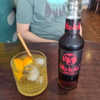 Homemade ice tea at Funky Jungle in Mechelen