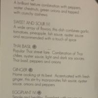 stir fry at Avantika in Simpson Bay