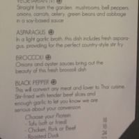 stir fry at Avantika in Simpson Bay