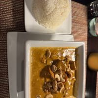 Massuman Curry with tofu   at Avantika in Simpson Bay