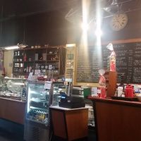 Whispers Blackboard Menu - Anything Vegan is in green chalk. at Whispers Cafe in Levin