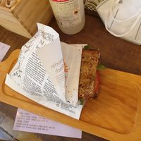 Sandwich at Lattuga in Rome